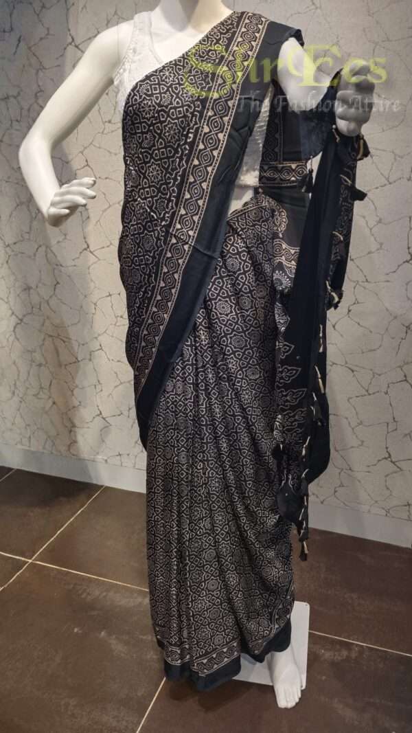 Modal Silk Saree - Image 3